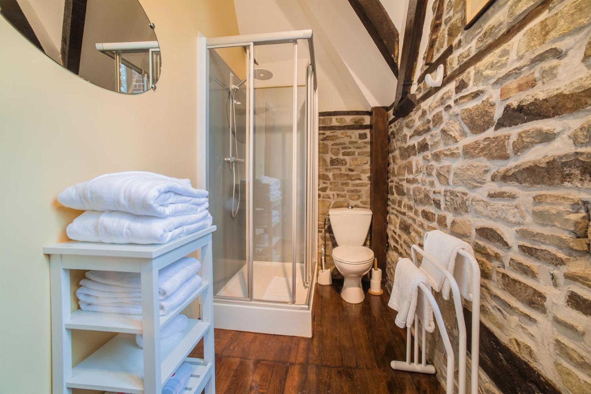 Holiday Home Château de Boucéel Mont Saint Michel Vergoncey Quarto foto