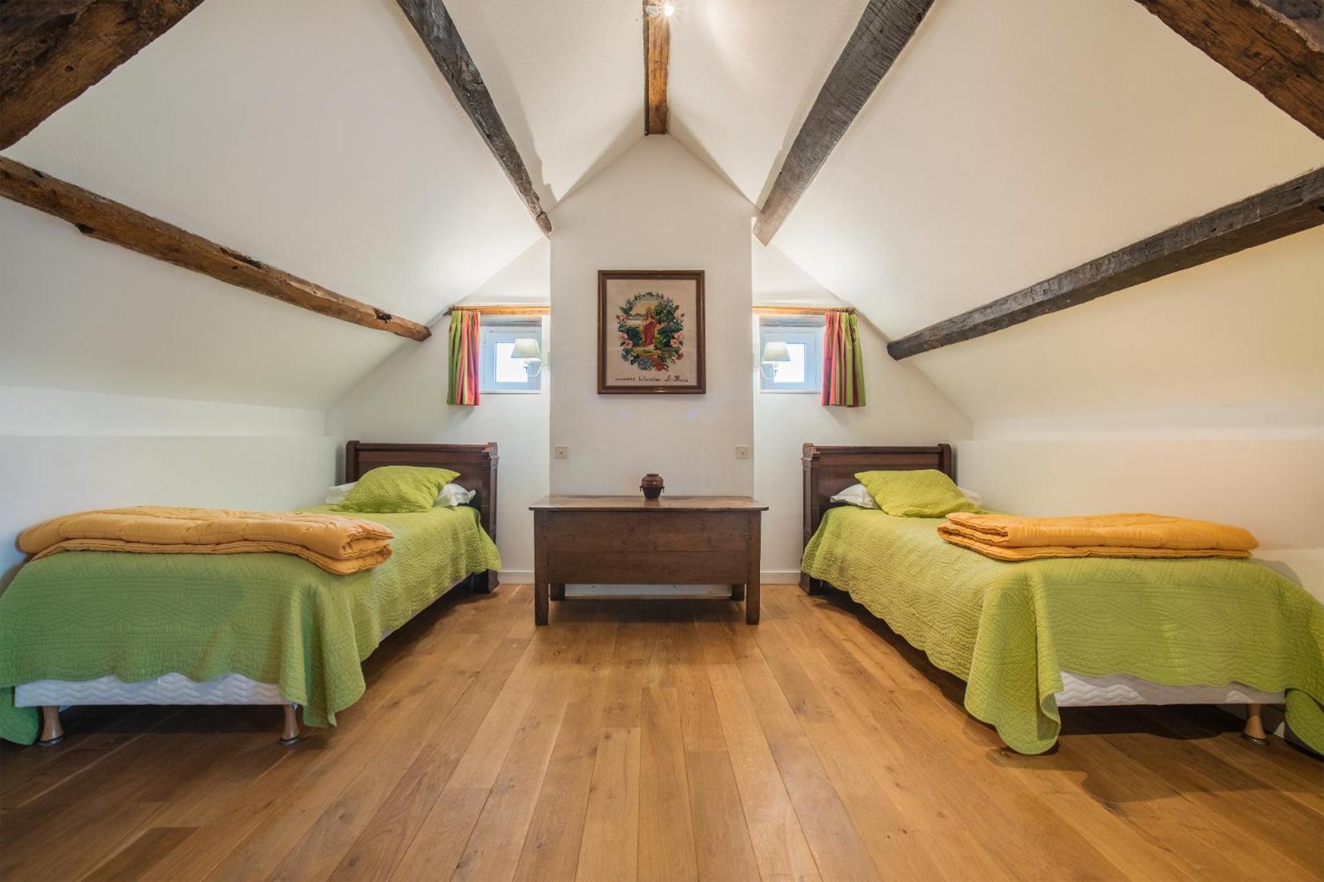 Holiday Home Château de Boucéel Mont Saint Michel Vergoncey Quarto foto
