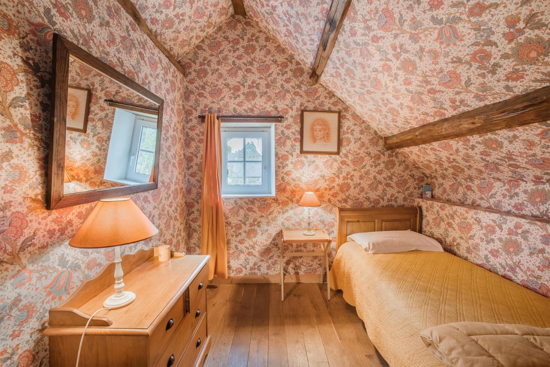 Holiday Home Château de Boucéel Mont Saint Michel Vergoncey Quarto foto