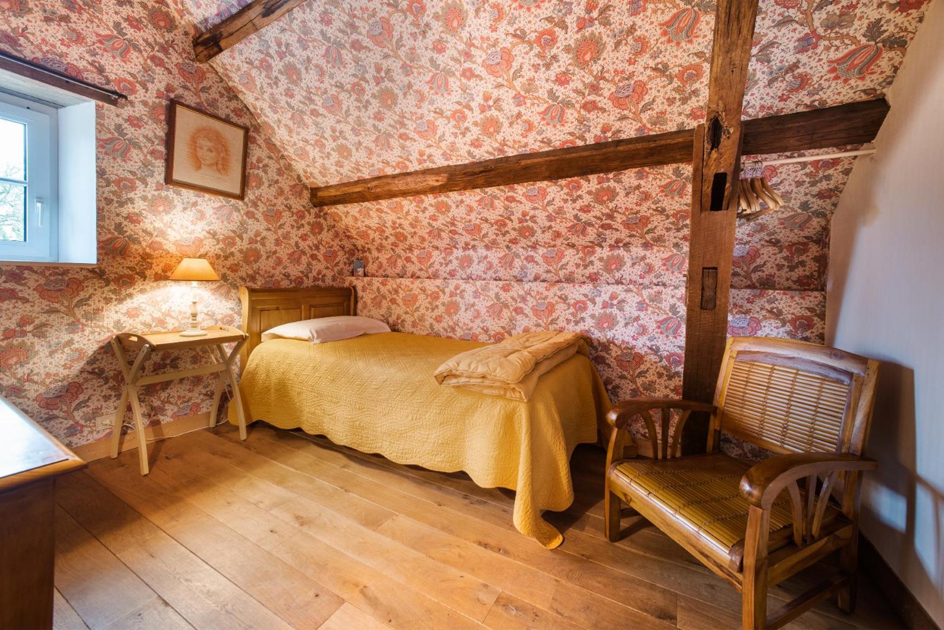 Holiday Home Château de Boucéel Mont Saint Michel Vergoncey Quarto foto